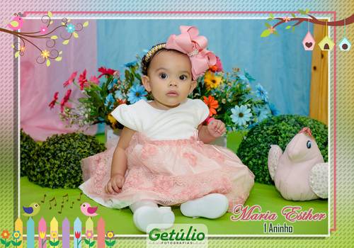 Aniversários de 1 Ano de Maria Esther