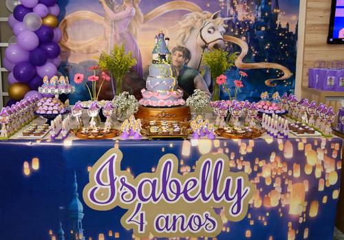Aniversários de 4 Anos de Isabelly