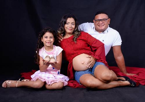 Gestantes de Ensaio Gestante de Tânia