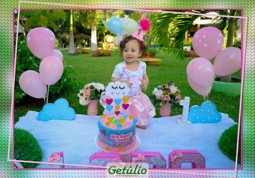 Ensaios - Infantil de Ensaio Smash 1 Ano de Lara