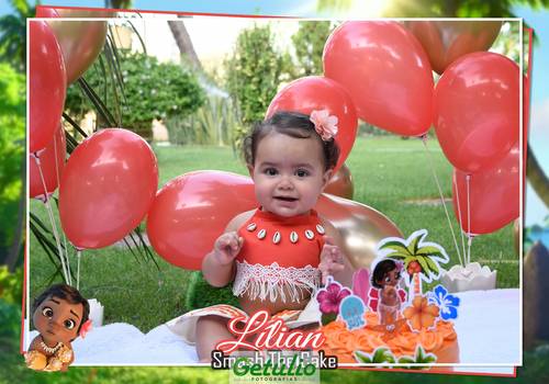 Ensaios - Infantil de Ensaio Smash 1 Ano de Lílian