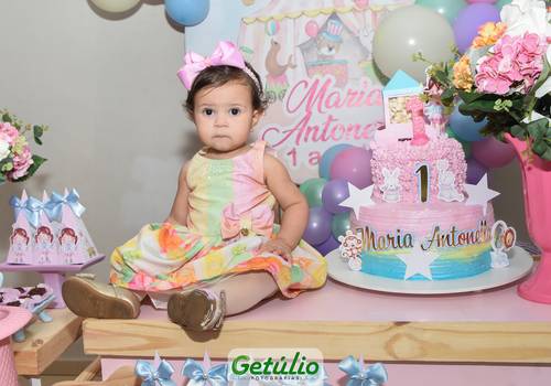 Aniversários de 1 Ano de Maria Antonella