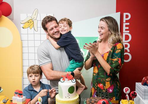 Festa Infantil de Mundo do Pedro - 4 anos 