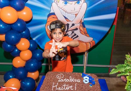 Aniversário de 8 anos do Ninja Heitor