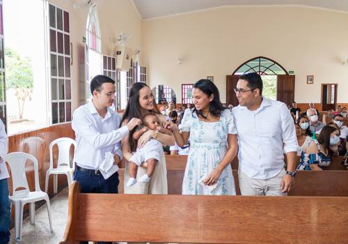 Batismo de Davizinho e o reino dos céus