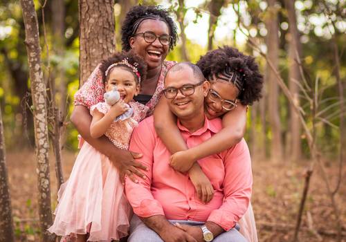 Ensaio de Um família apaixonante! 