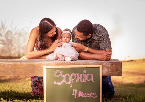 Ensaio de Sophia | 4 meses