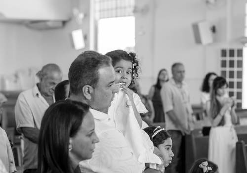 Batismo de 220V de Júlia - O Batismo 