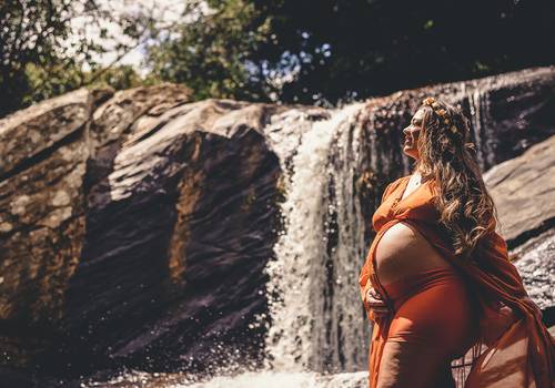 Gestante de À Espera de Ana Luiza