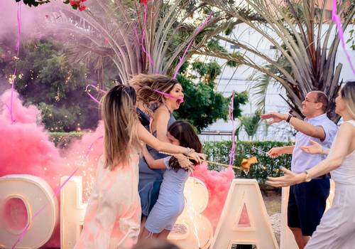 Gestante de Myria - Chá Reveleção