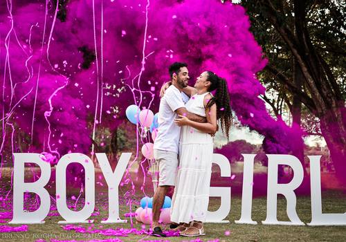 Familia de Chá Revelação Sarah