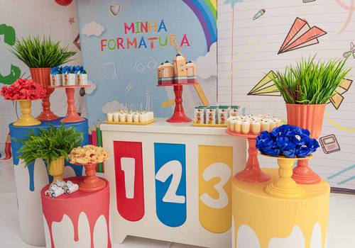 Festa de Formatura Infantil de Festa de Formatura dos Alunos do Instituto de Educação Madalena Brandão no Mico Leão Festas
