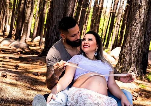 Gestante de Ensaio Gestante da Cristine e do Diego