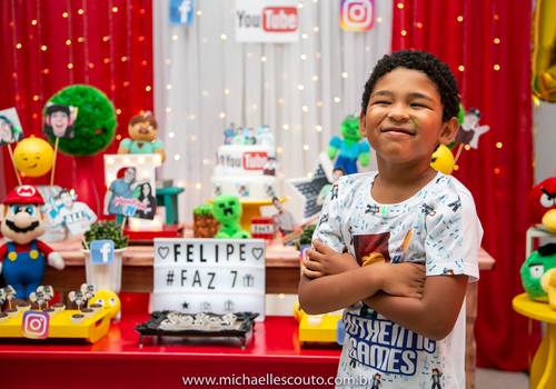 Aniversário Infantil de 7 Anos do Felipe