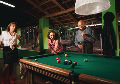 família de ensaio de família externo no sítio | assis, dolores e dani