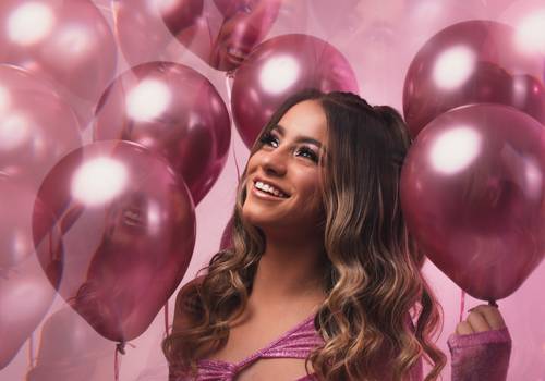 teen de ensaio de 15 anos no estúdio | letícia