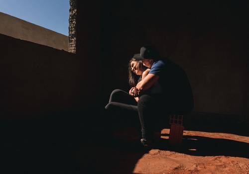 casal de ensaio de casal externo na construção | djene e ale