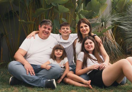 família de ensaio de família em casa | família smaniotto