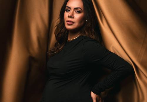 gestante de ensaio de gestante no estúdio | maria das graças