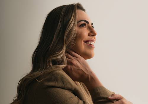 corporativo de ensaio corporativo no estúdio | arquiteta | géssica peruzzo