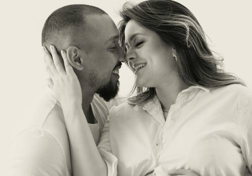 gestante de ensaio de gestante no estúdio | maria isabel