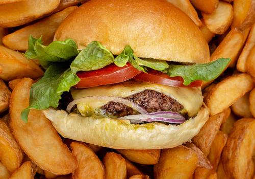 Fotografia Gourmet de Braseiro Burger Bar