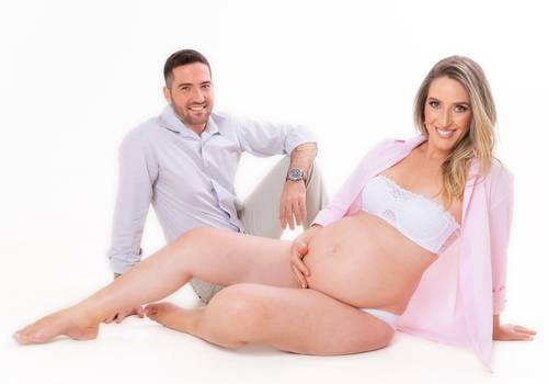 Gestante de A Doce Espera de Cecília