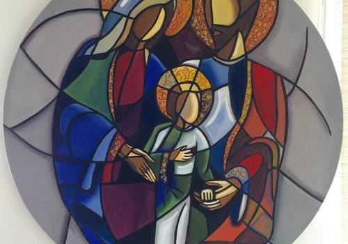 CUBISTAS de CUBISMO SAGRADA FAMILIA    Trabalho protegido por lei (Proibida cópia total ou parcial)