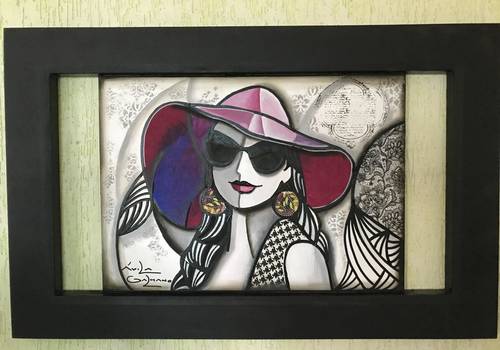 TRABALHO RECENTE de CHAPÉU VIOLETA