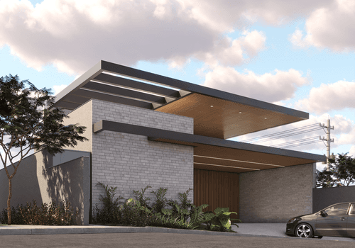 Arquitetura / Design Interiores de Fachada Residencial