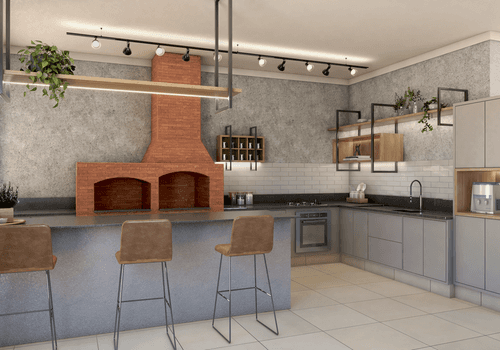 Render de Reforma Gourmet