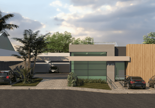 Render de Reforma Fachada