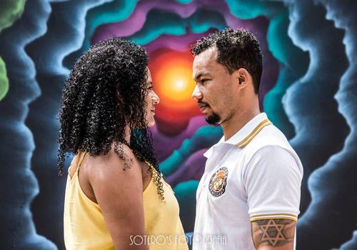 ensaio de Sandra e Sandro