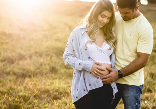 Gestante de A espera de Isadora