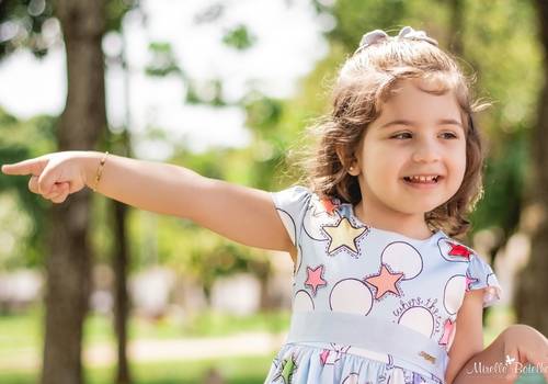 Infantil de Ensaio Sarah - 3 anos