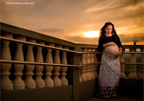 Gestante de À espera de Isaac Luiz