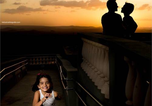 Família de Tarde com a família