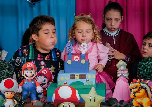 Aniversários Infantis de Aniversário Manuela 3 Anos e Túlio 8 Anos