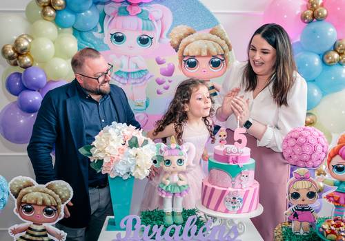 Aniversários Infantis de Aniversário Cecília 5 Anos