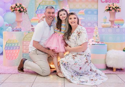 Aniversários Infantis de Aniversário 5 anos Maria Cecília