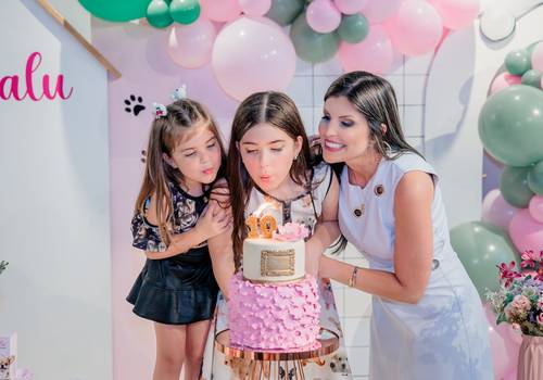 Aniversários Infantis de Aniversário 10 anos Malu.