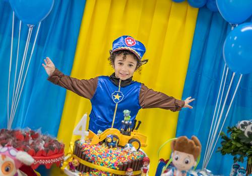 Aniversários de Davi 4 anos