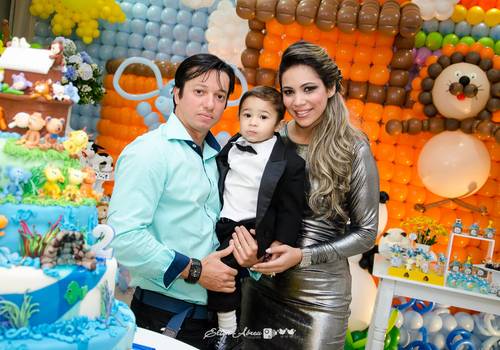 Aniversários de Davi 2 anos