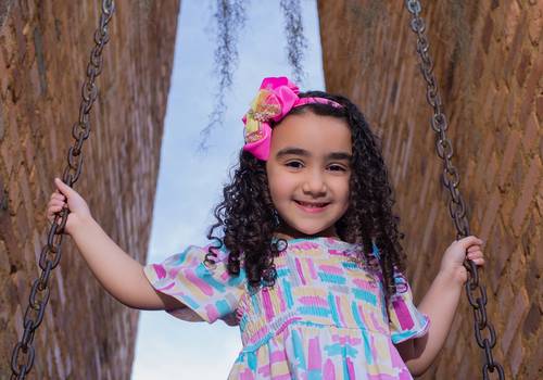 Ensaio Infantil de Ensaio 5 Anos da Júlia 