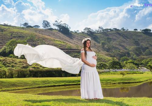 Gestante de Ensaio Gestante Tânia 