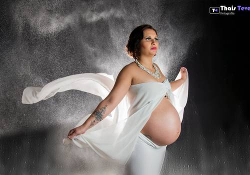 Gestante de Ensaio Gestante Stephanie 
