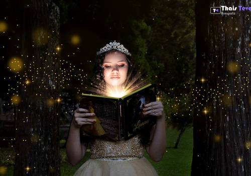 15 Anos de Ensaio 15 anos Luana Tema Bela e a Fera por Thais Teves Fotografia 