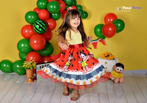 Ensaio Infantil de Ensaio Infantil Yasmin Tema Magali 