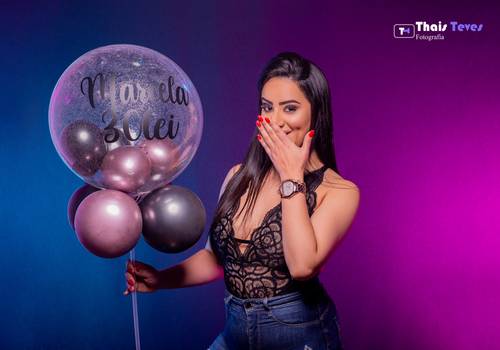 Book Fotográfico de Ensaio Marcela 30 Anos 