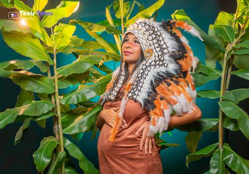 Gestante de Ensaio Gestante Jenifer 